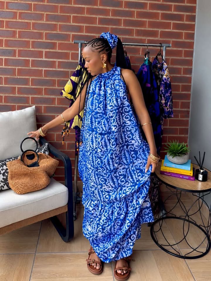 Metsi Heritage Print Dress
