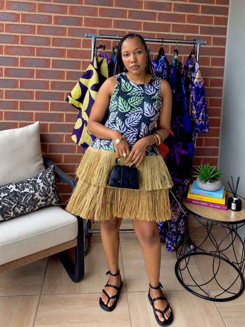 Mpho ya Tlhago Signature Raffia Set